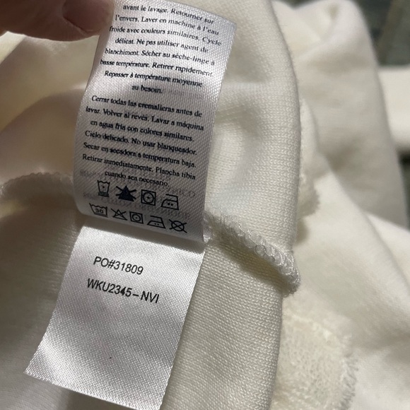 Faherty Brushed Terry 1/4 Zip High Neck Organic Cotton Sweatshirt XS Comfy Beach - Picture 10 of 11